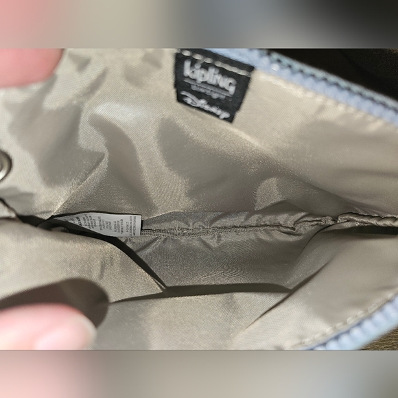 Disney Kipling 90 Years of Mickey Mouse Large Pouch Crossbody Purse NWOT - Picture 6 of 11